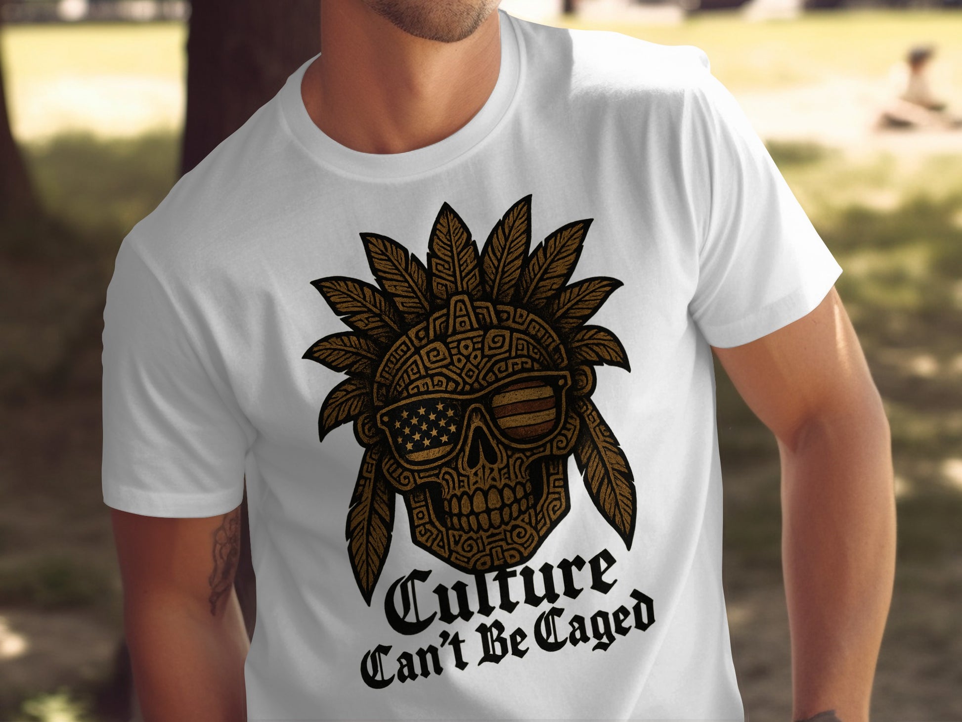Culture Can't Be Caged Graphic T-shirt Product