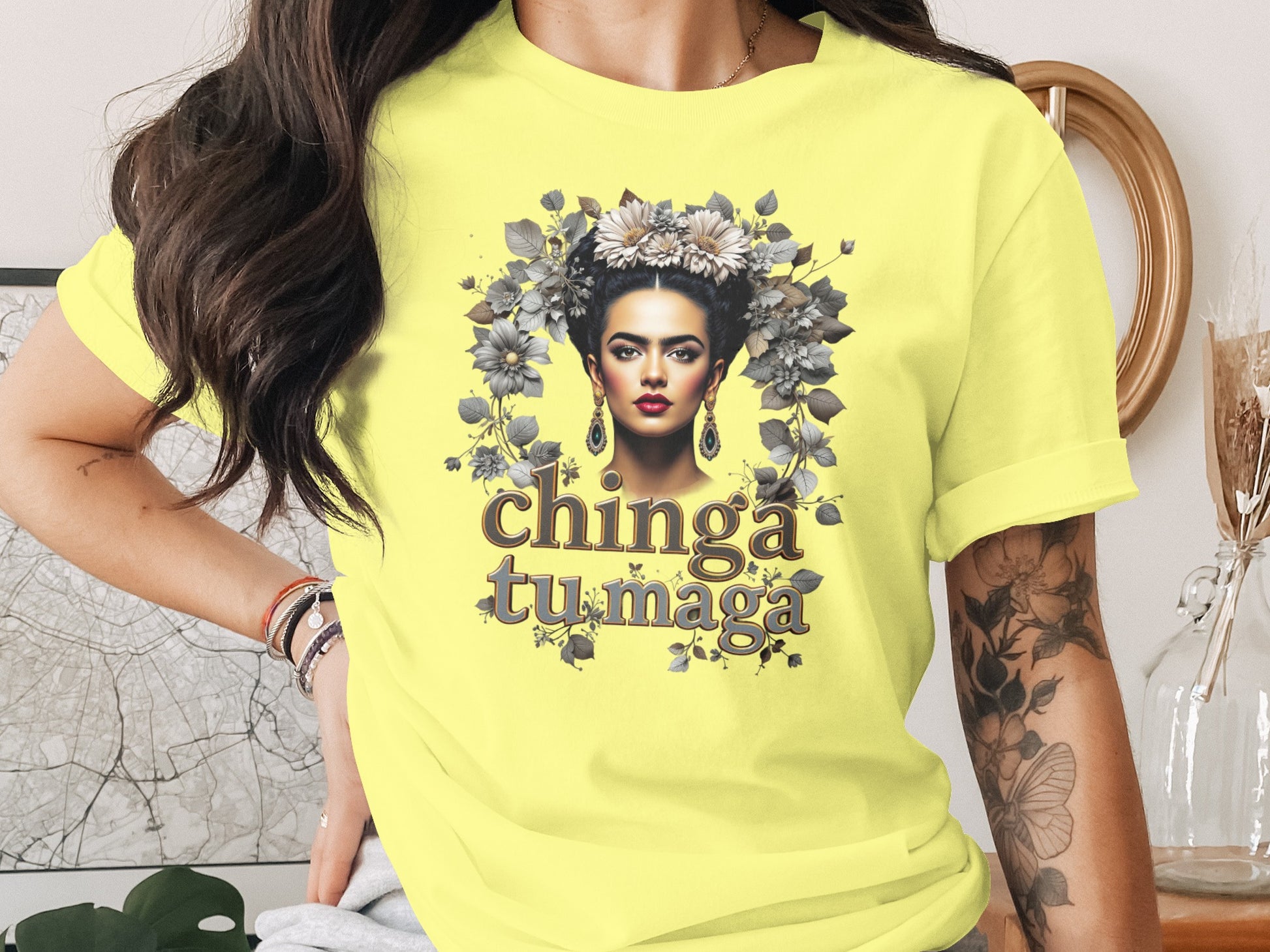 Bold Chinga Tu Maga Graphic Tee