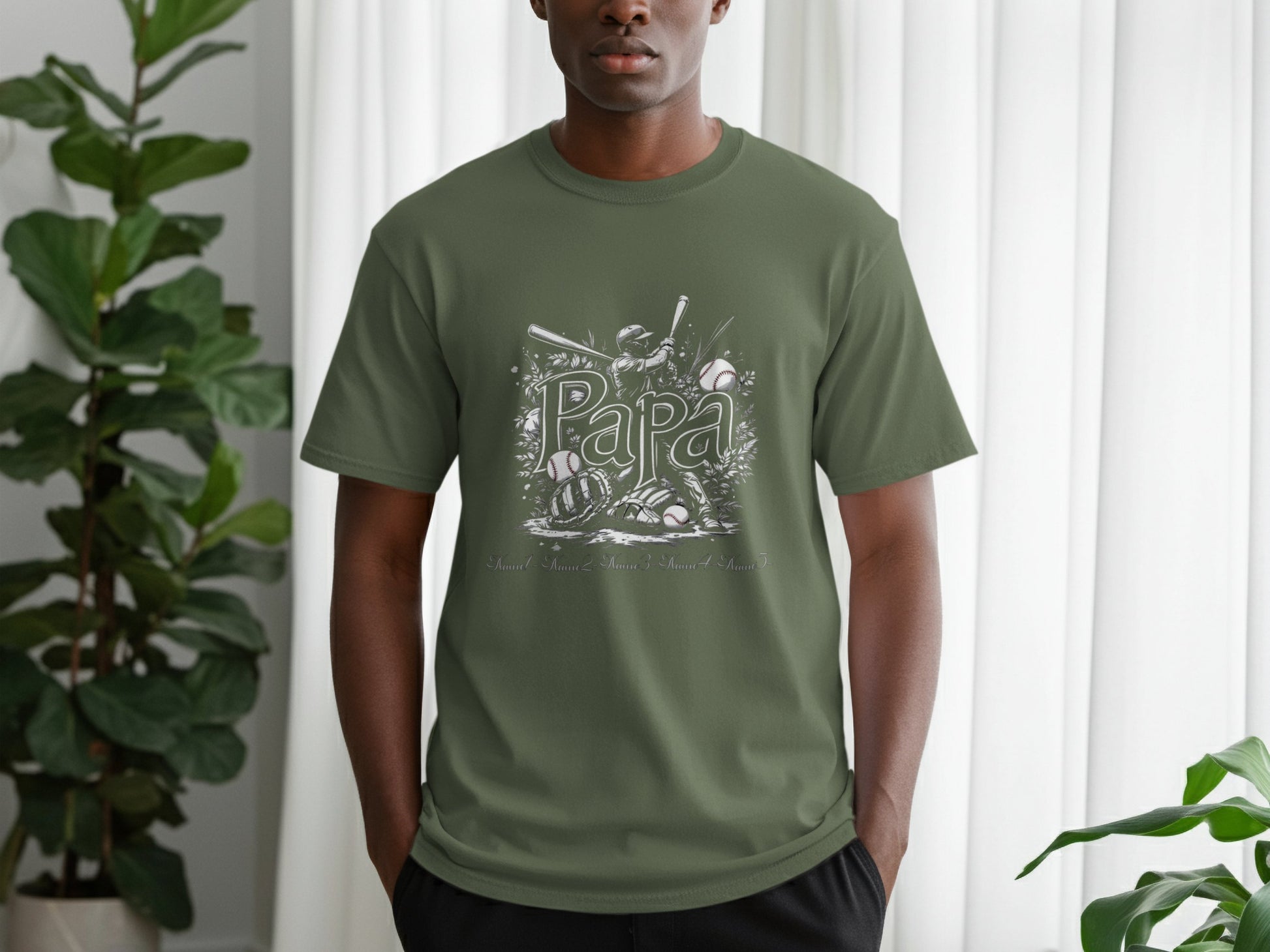 Father's Day Papa Graphic Tee Shirt product type