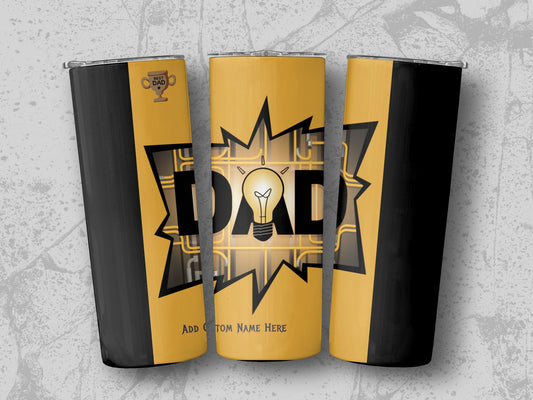 Best Light Bulb Dad Add Custom Name Here Cup product