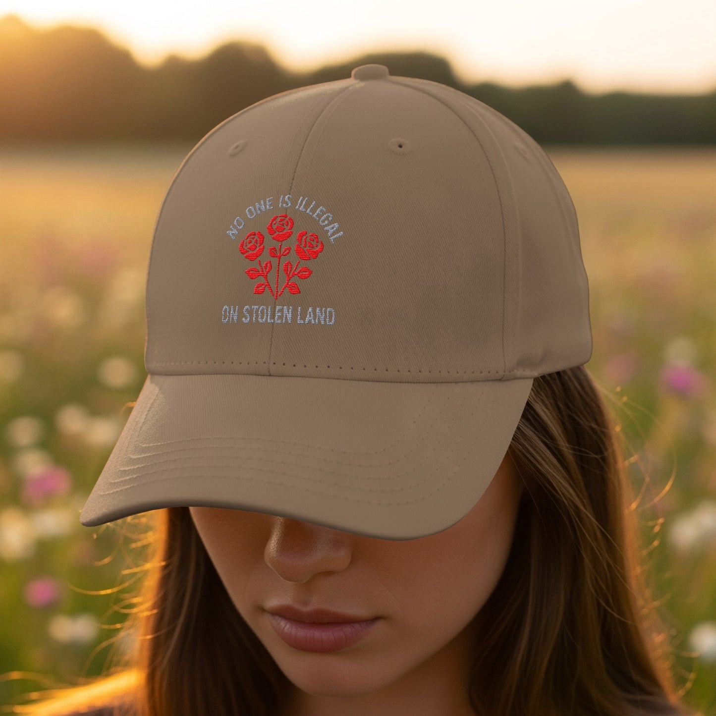 No One is Illegal on Stolen Land Hat product