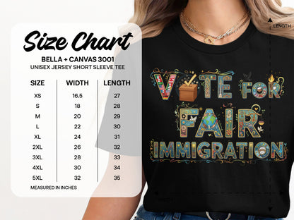 Vote for Fair Immigration Graphic Tee