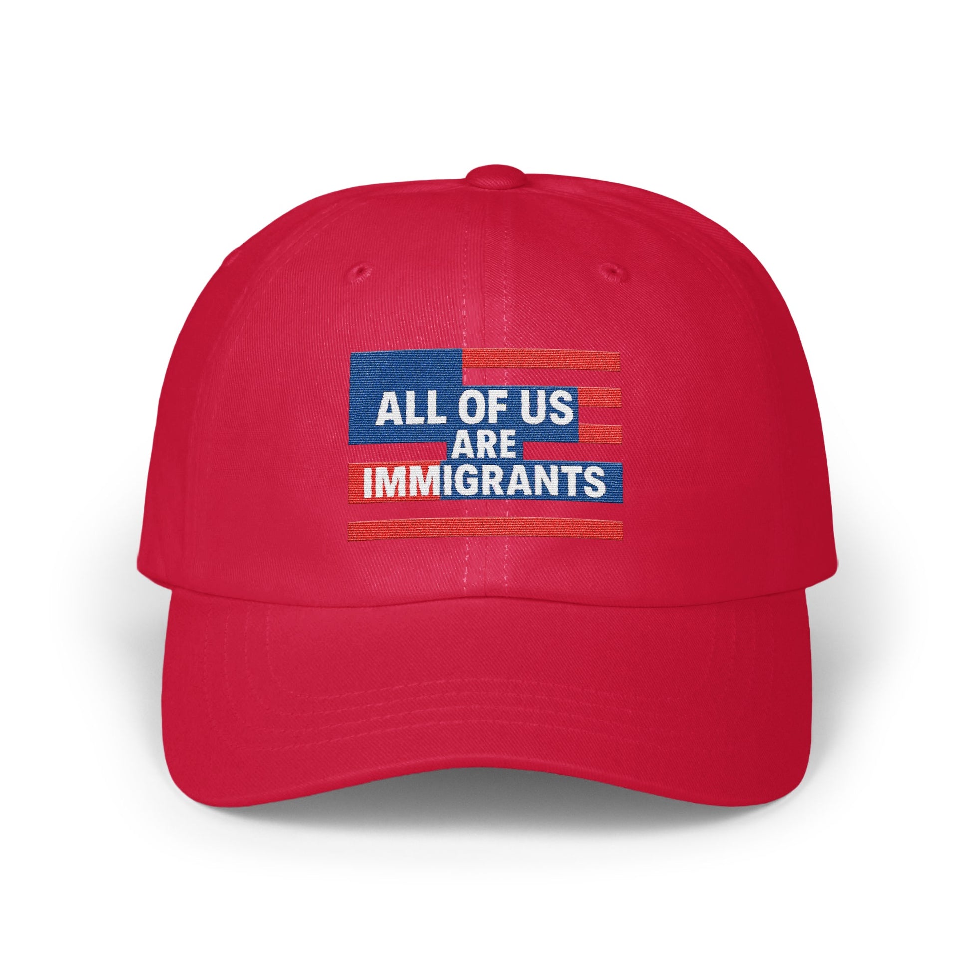 All of Us Are Immigrants Red Baseball Cap product