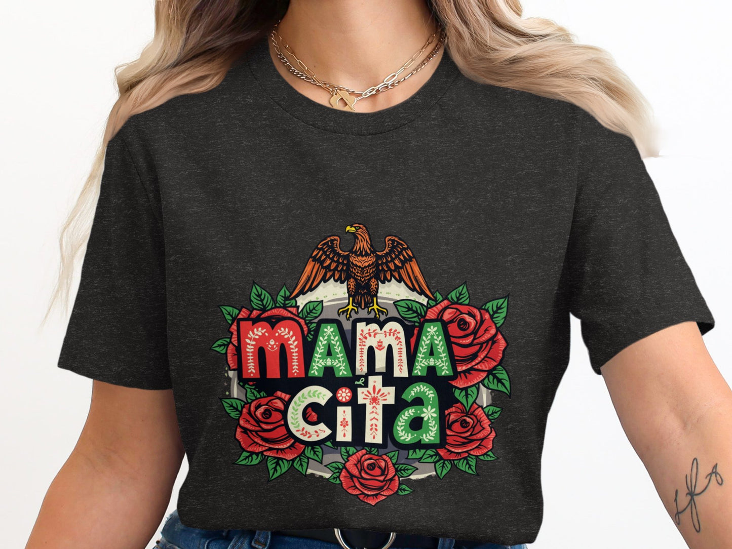 Mamacita Rose Graphic T-Shirt Women T-shirt product