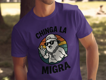Chinga La Migra Graphic Design T-Shirt product type