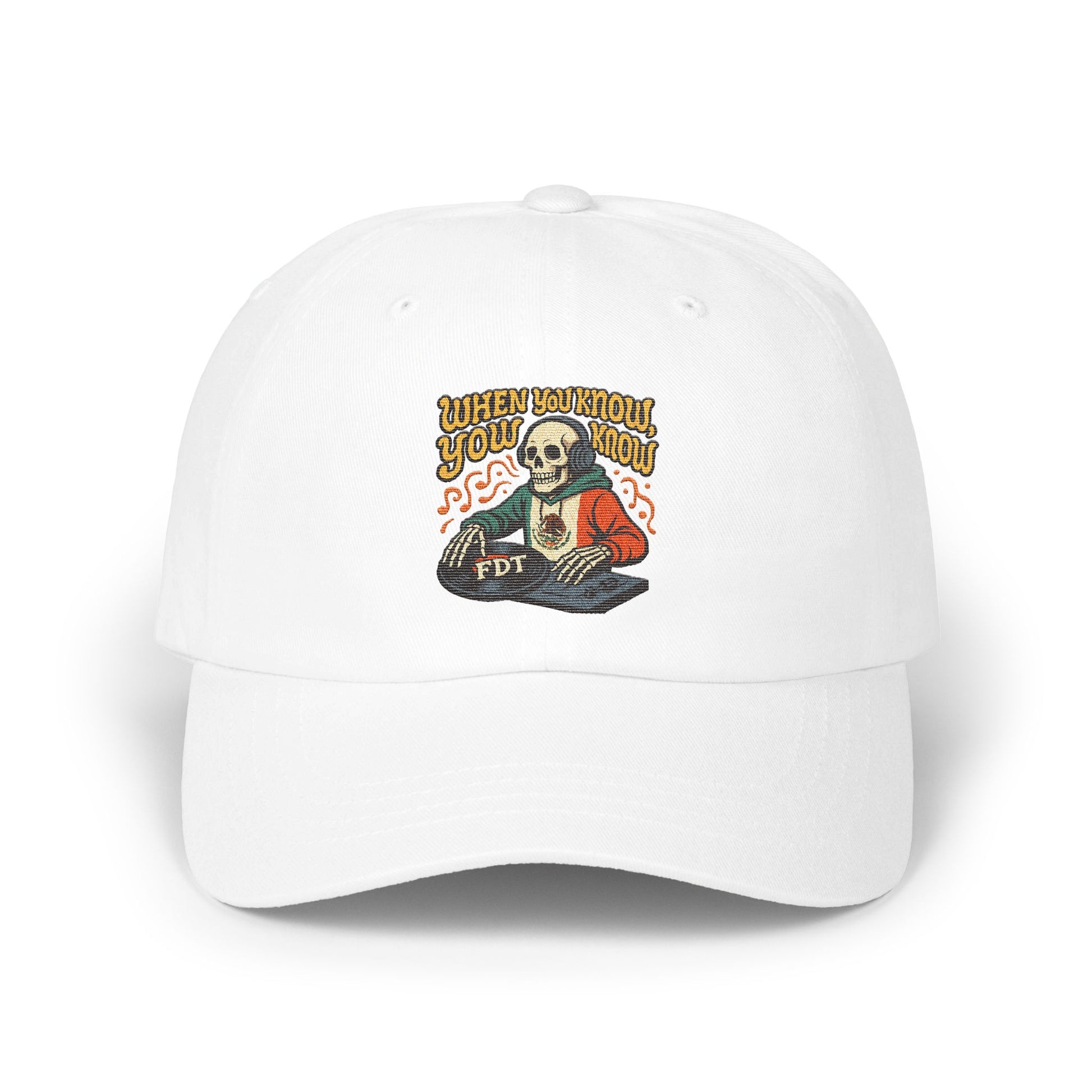 When You Know You Know Skeleton Design Hat product