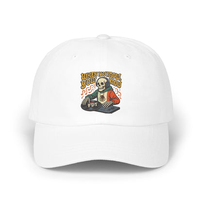 When You Know You Know Skeleton Design Hat product
