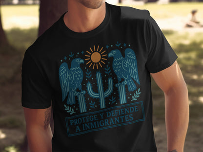 Defiende a Inmigrantes Message Casual Shirt product