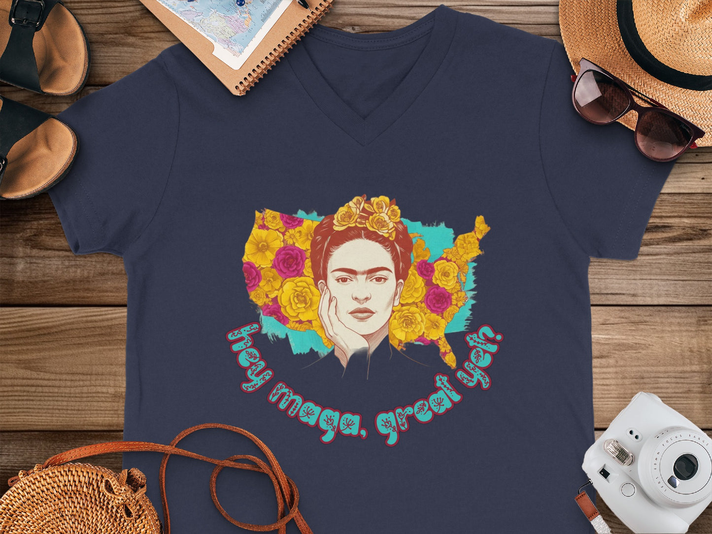 hey maga greet yet printed apparel