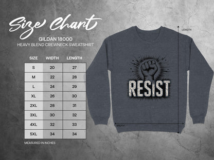Resist Design on Crewneck Sweatshirt product