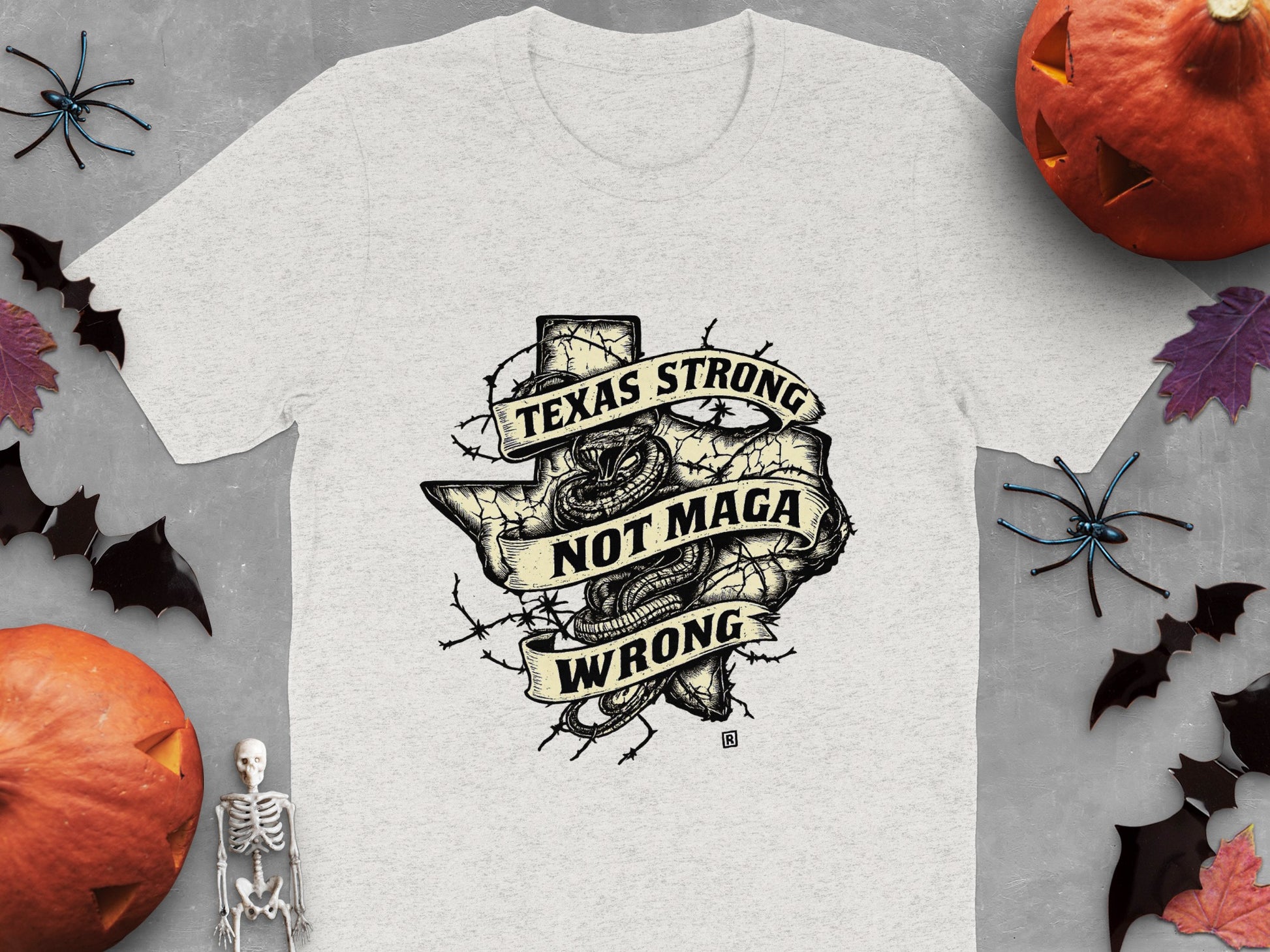 Texas Strong Not MAGA Wrong Graphic T-Shirt product
