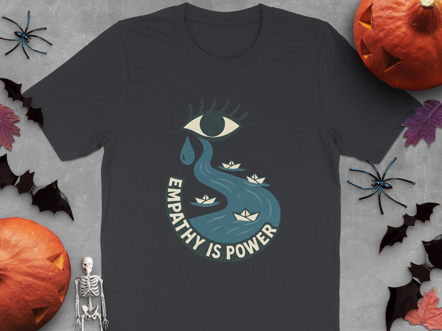 Empathy Is Power Eye And Boats Design T-shirt product