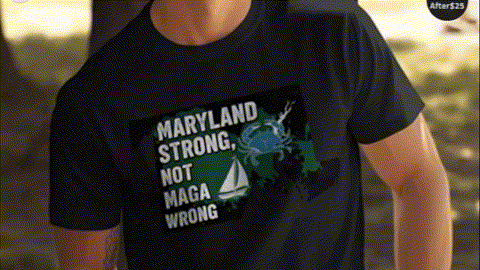 A person wearing a black t-shirt with a graphic design on it.