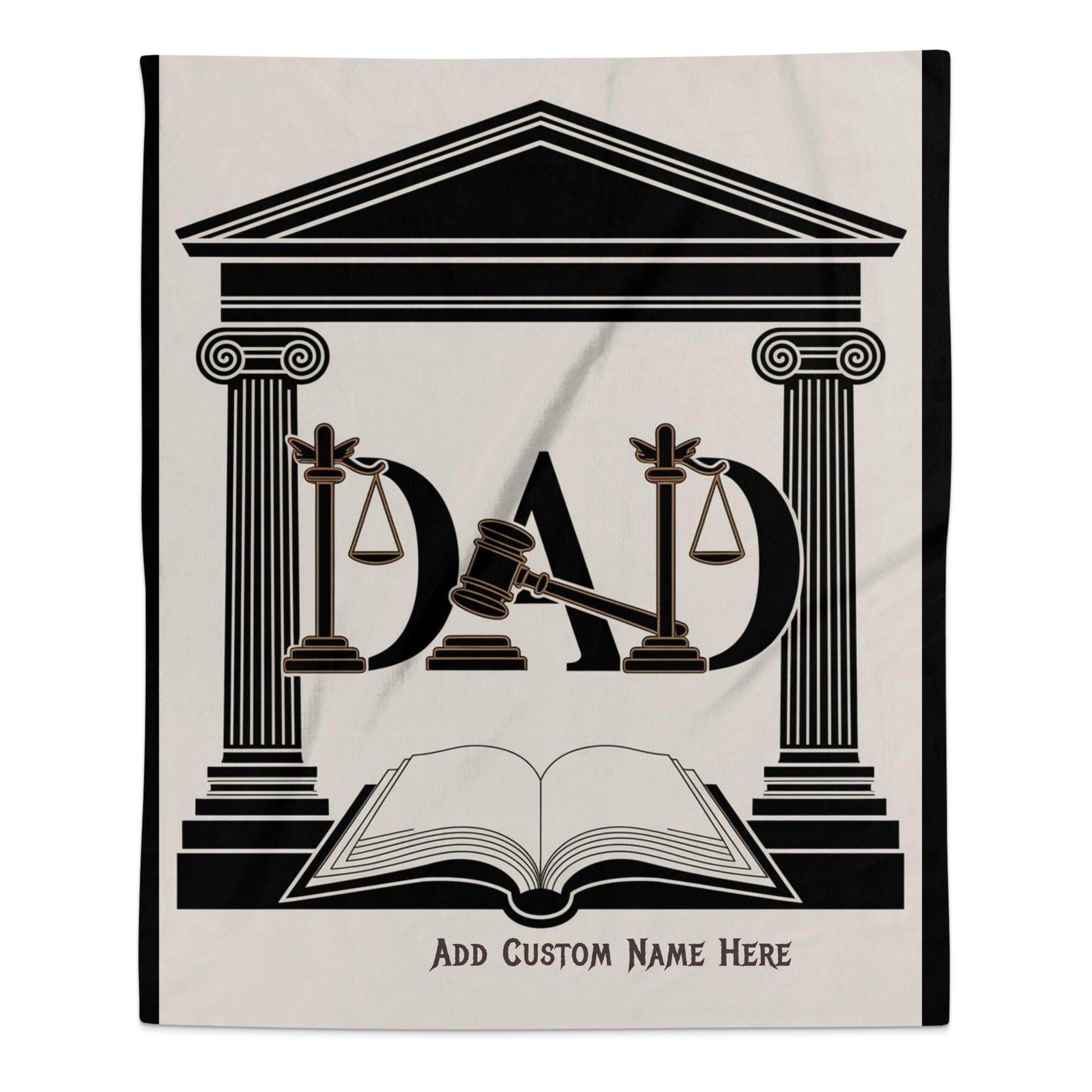 Dad Scales of Justice Custom Name Here product type
