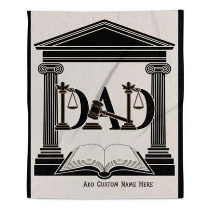 Dad Scales of Justice Custom Name Here product type