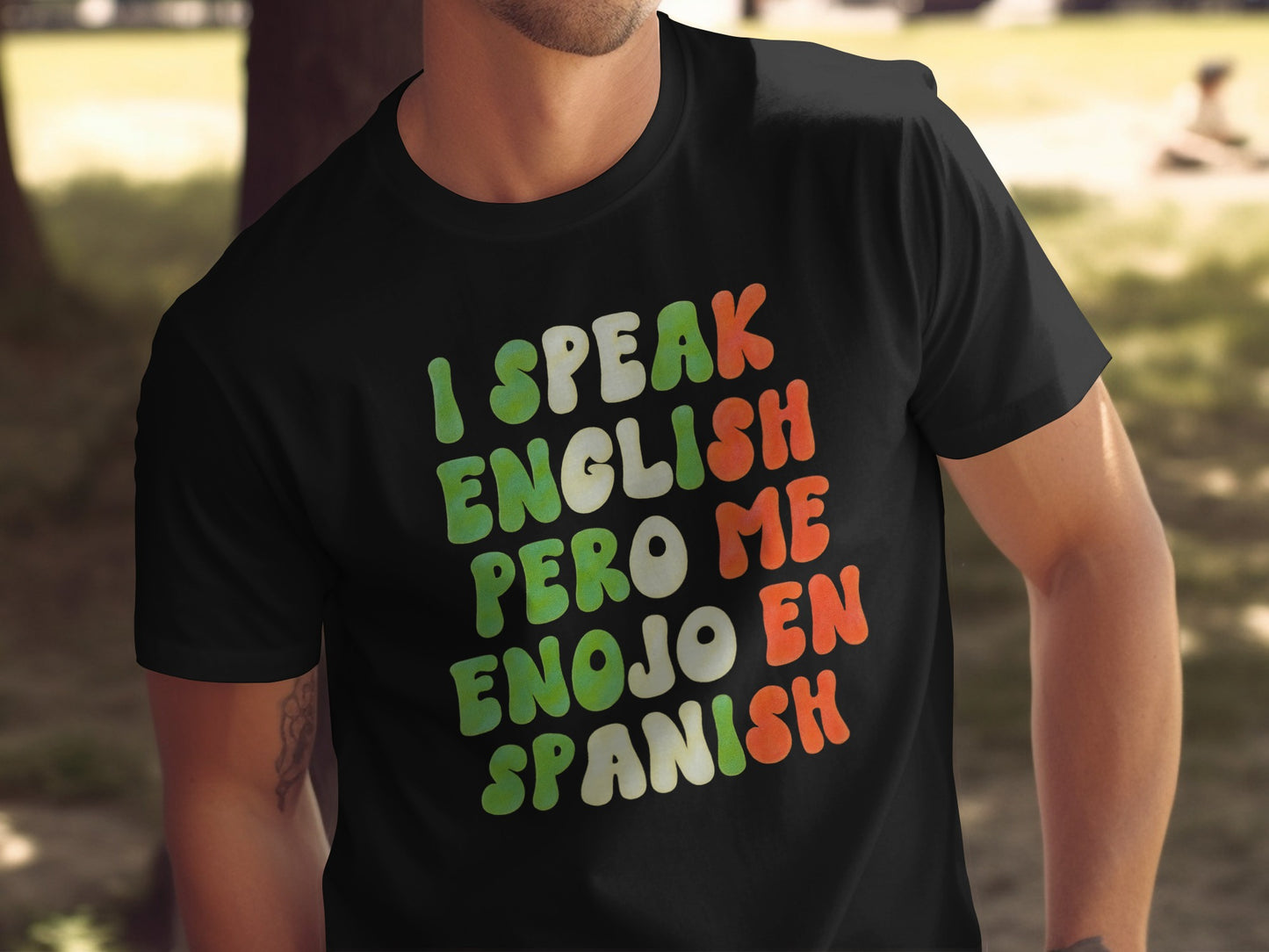 I Speak English Pero Me Enojo En Spanish product type