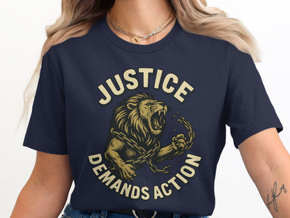 Justice Demands Action Graphic T-Shirt product