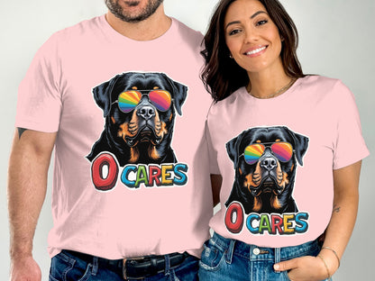 Vibrant O Cares Rottweiler Graphic T-Shirt product type