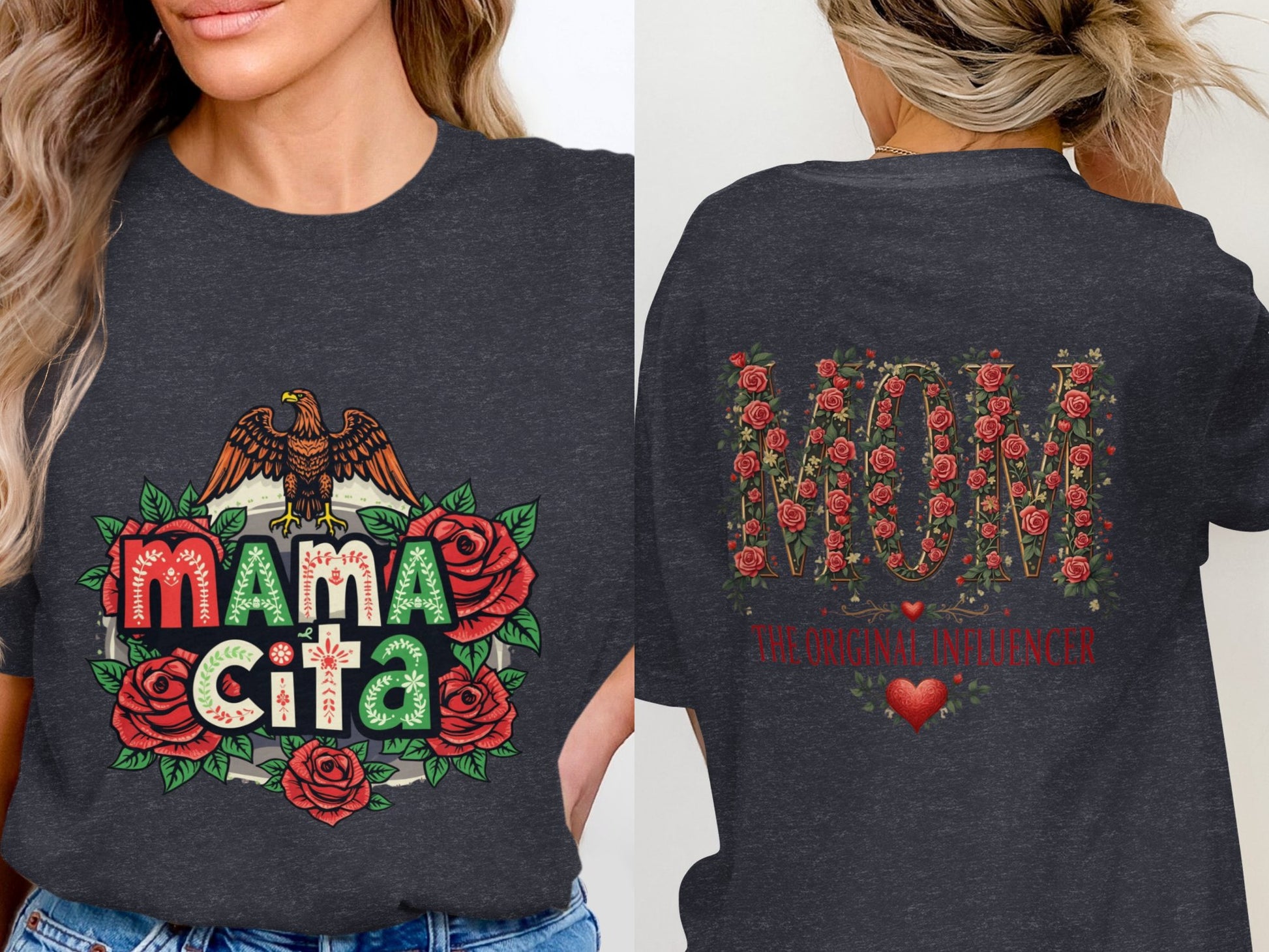 Mama Cita and Mom The Original Influencer shirt product
