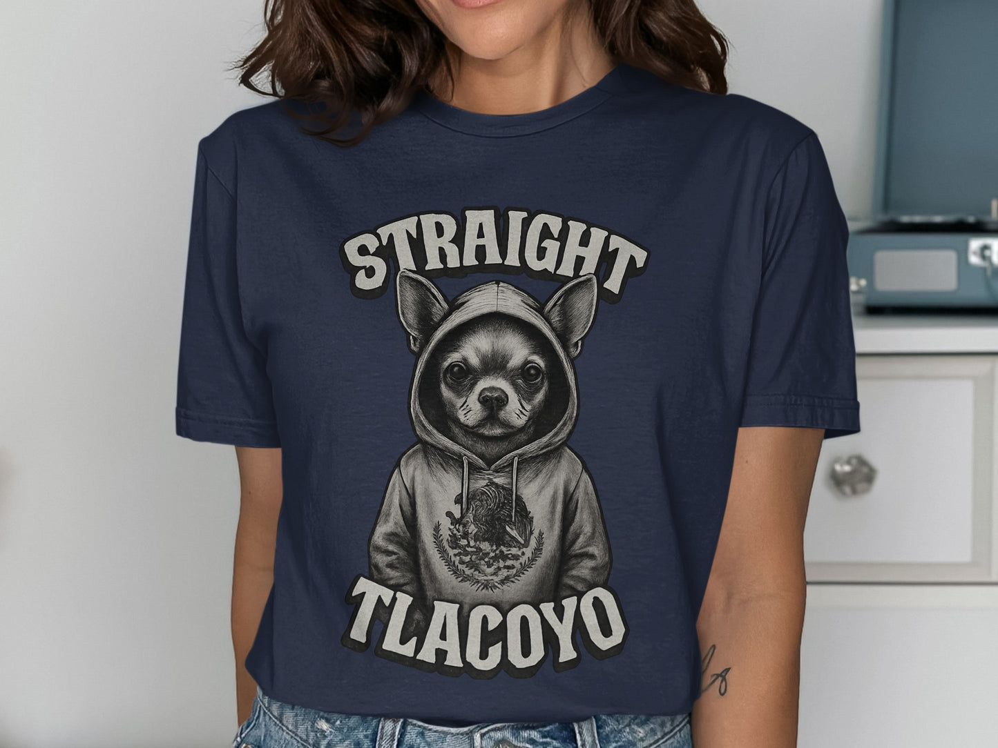 Straight Tlacoyo Graphic T-Shirt product