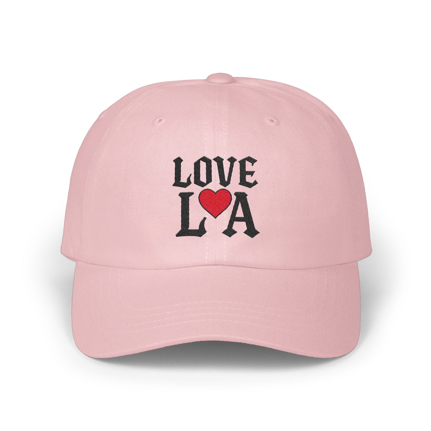 Love LA Embroidered Pink Cap Fashion Accessory product