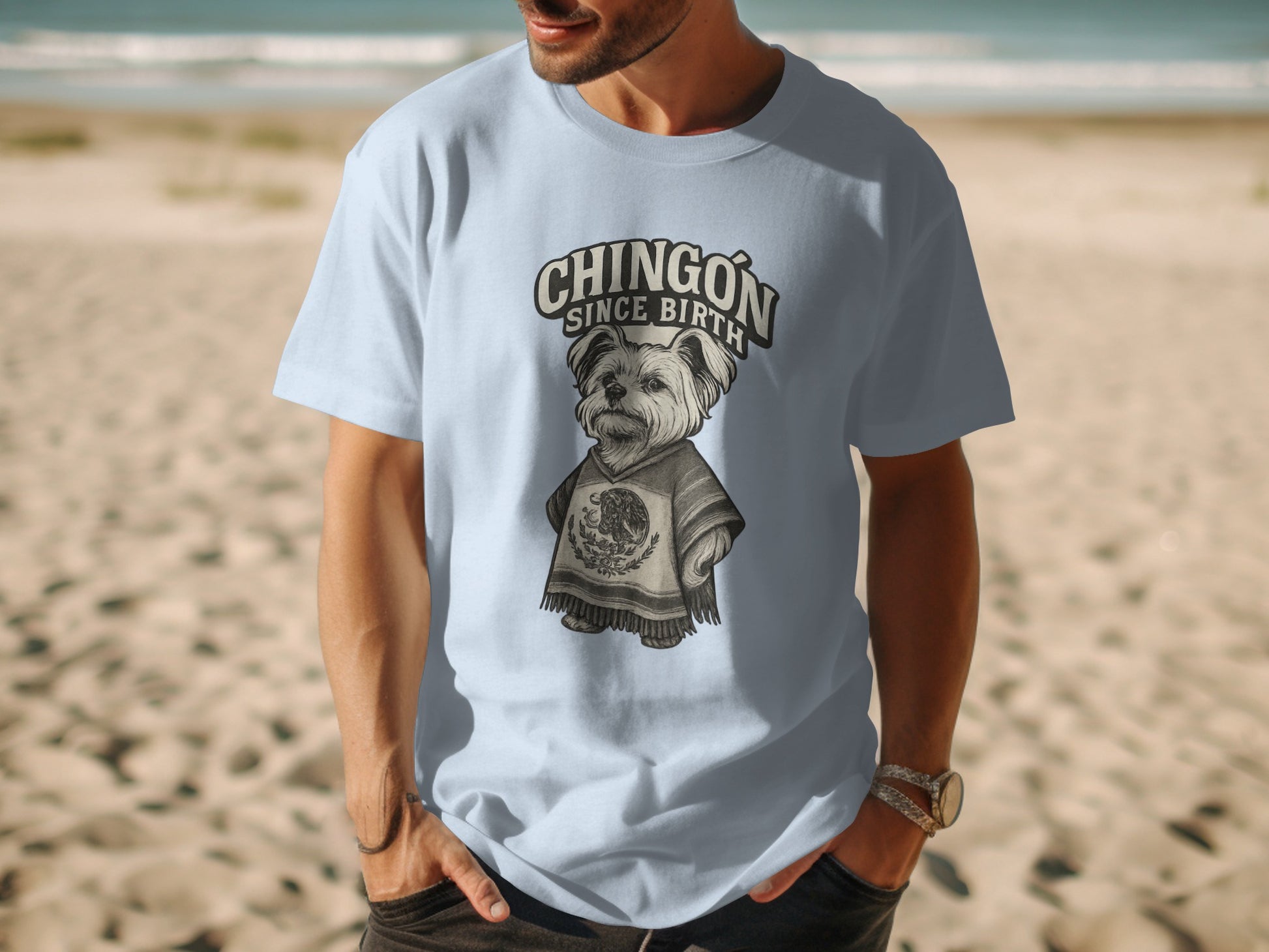Chingon Since Birth Graphic Tee Casual Shirt Product