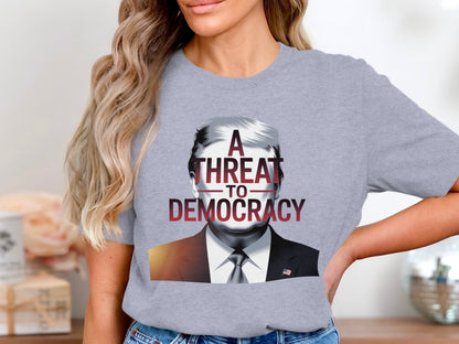 A Threat to Democracy Graphic Novelty T-Shirt product type