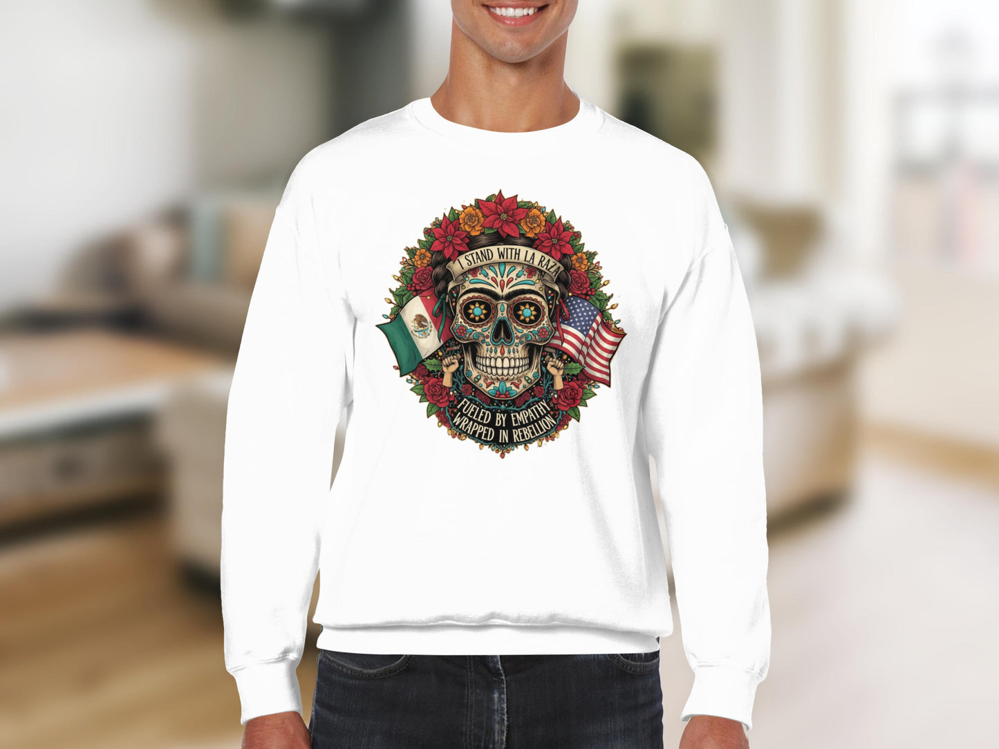 Stand With Us Pulled By Forces United In Rebellion sweatshirt