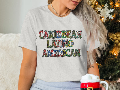 Caribbean Latino American graphic t-shirt product