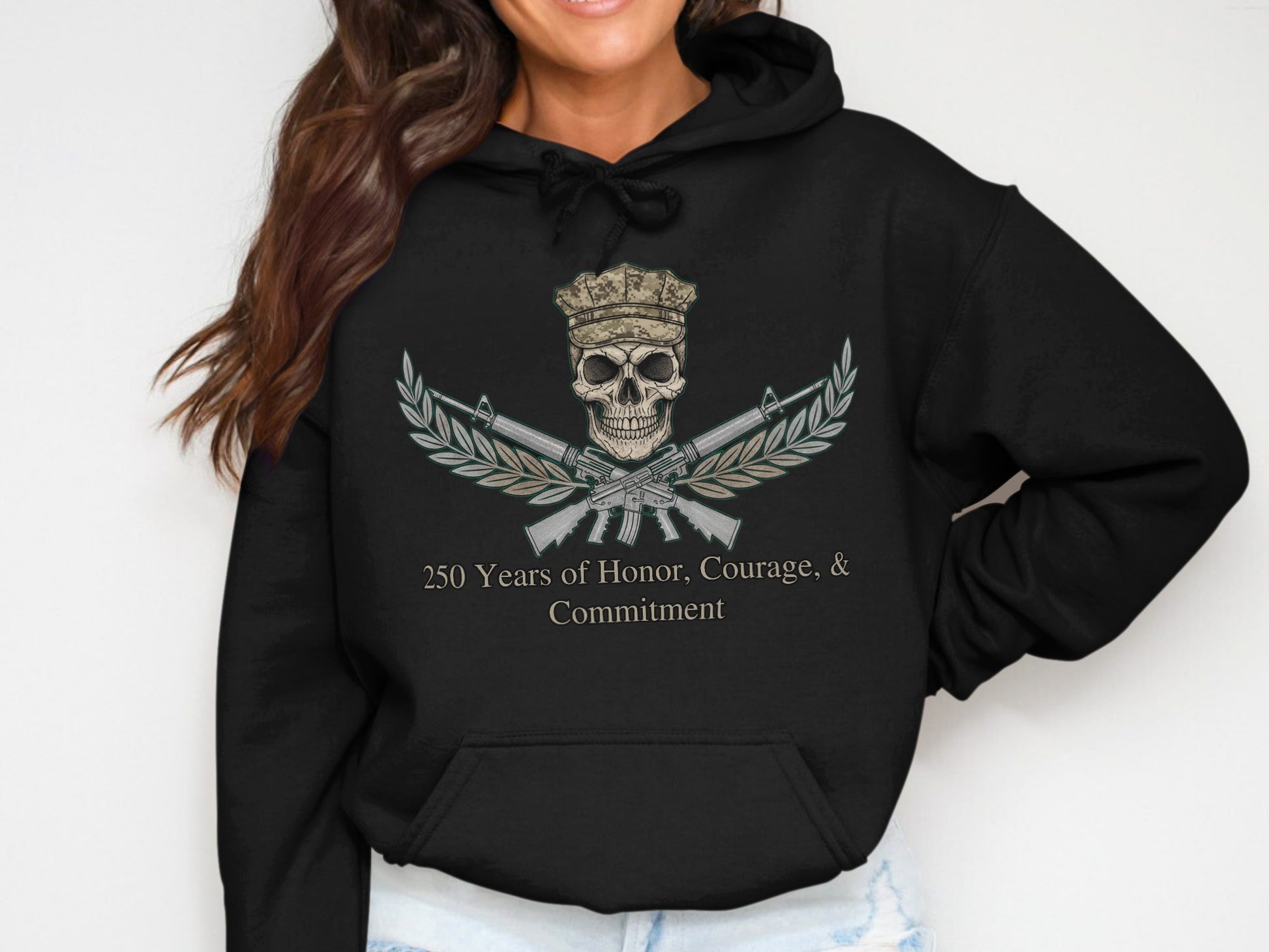 250 Years of Honor Courage Commitment Hoodie