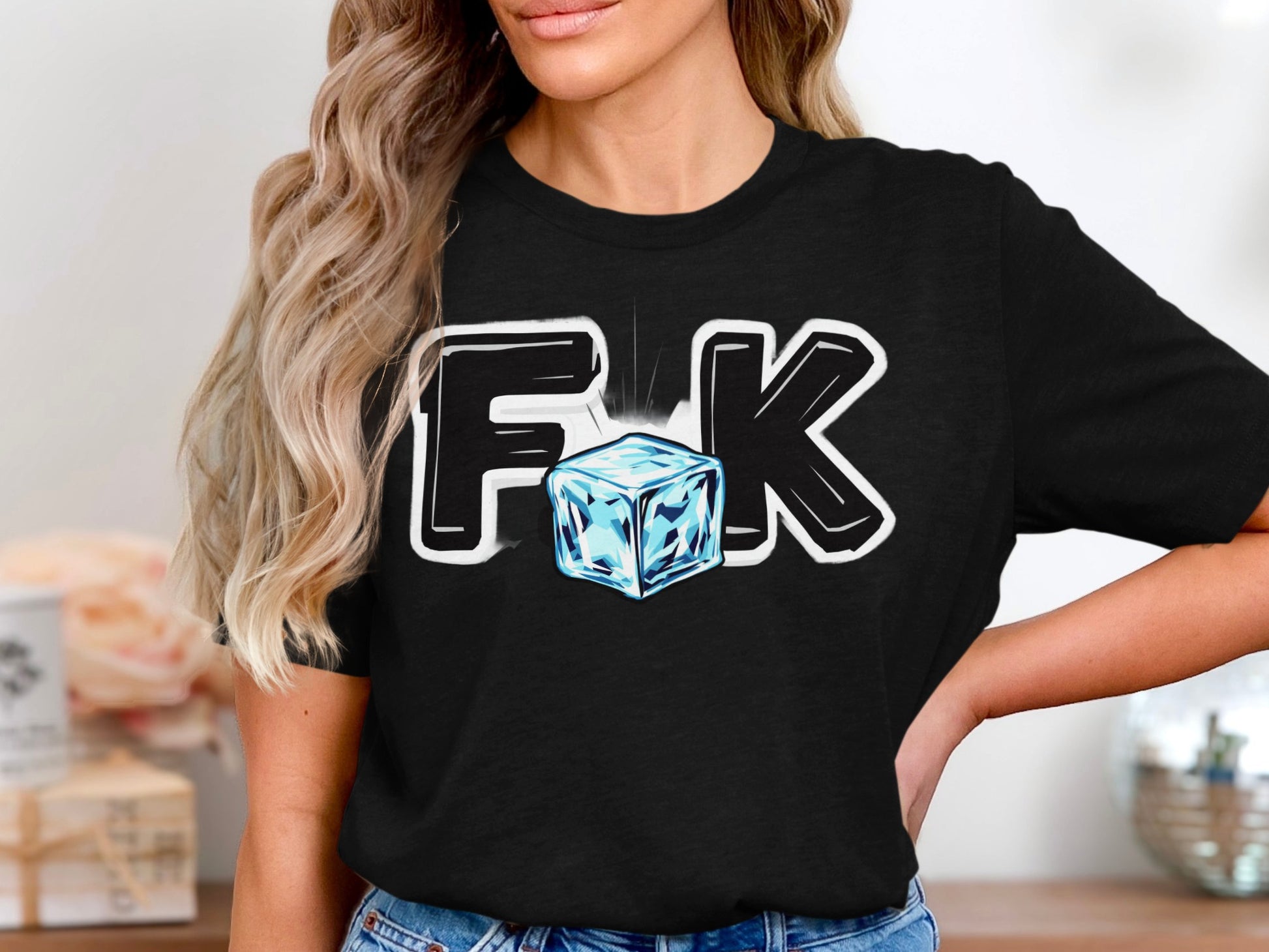 Bold Ice Cube Graphic Design T-Shirt product
