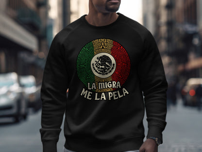 La Migra Me La Pela Graphic Sweatshirt product type
