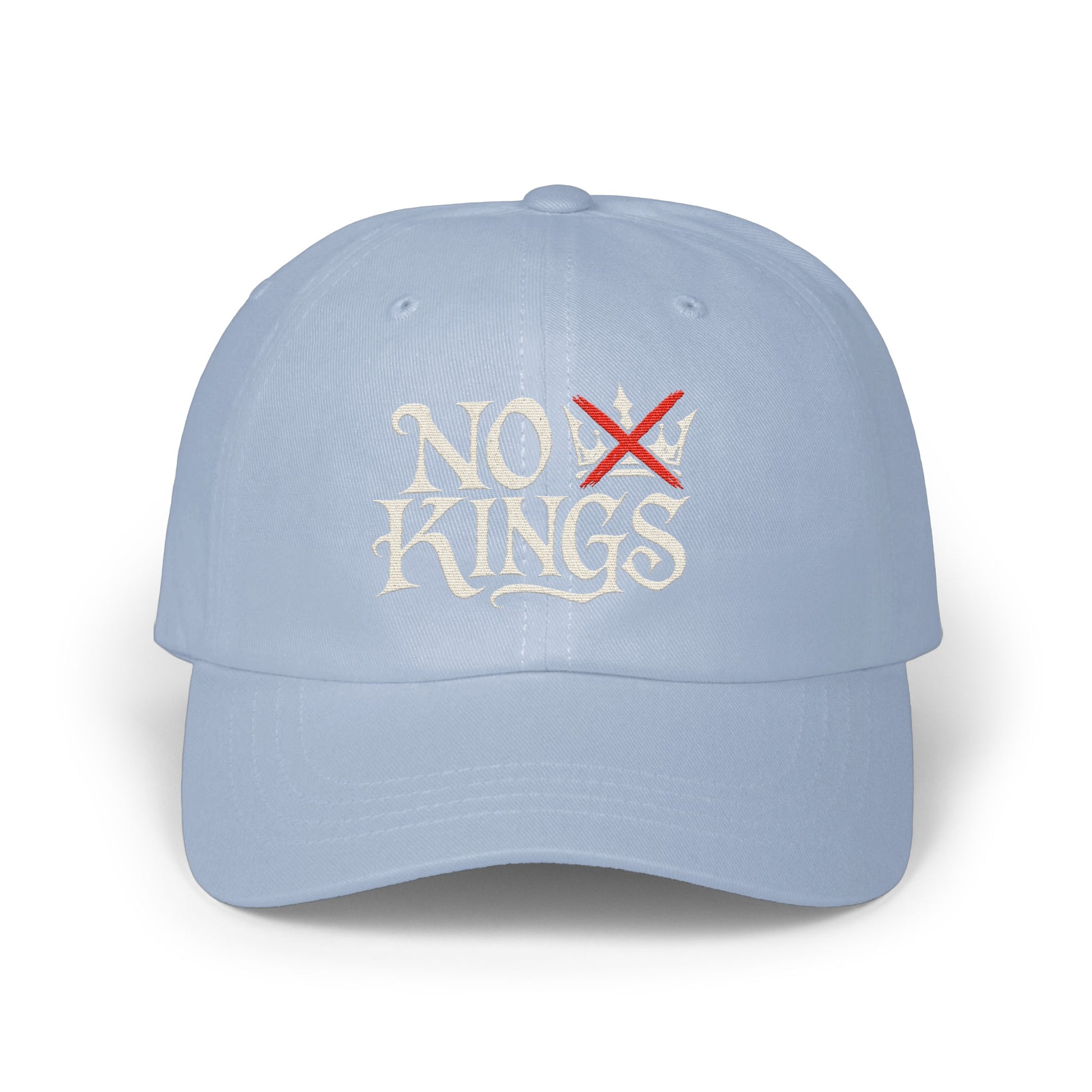 No Kings Statement Embroidered Dad Hat product