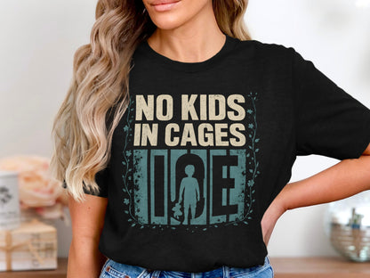 No Kids In Cages Graphic Tee Shirt product