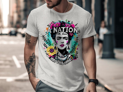 A Nation For All Not For Some Graphic Tee product