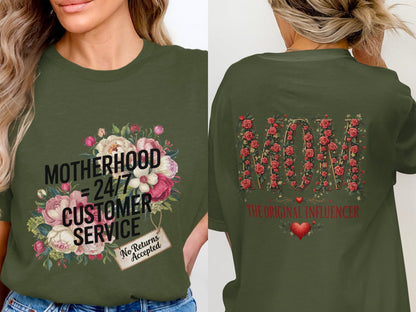 Motherhood 24/7 Customer Service Mom T-shirt product