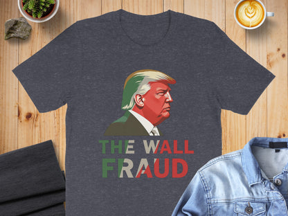 The Wall Fraud Graphic Print Round Neck T-Shirt product