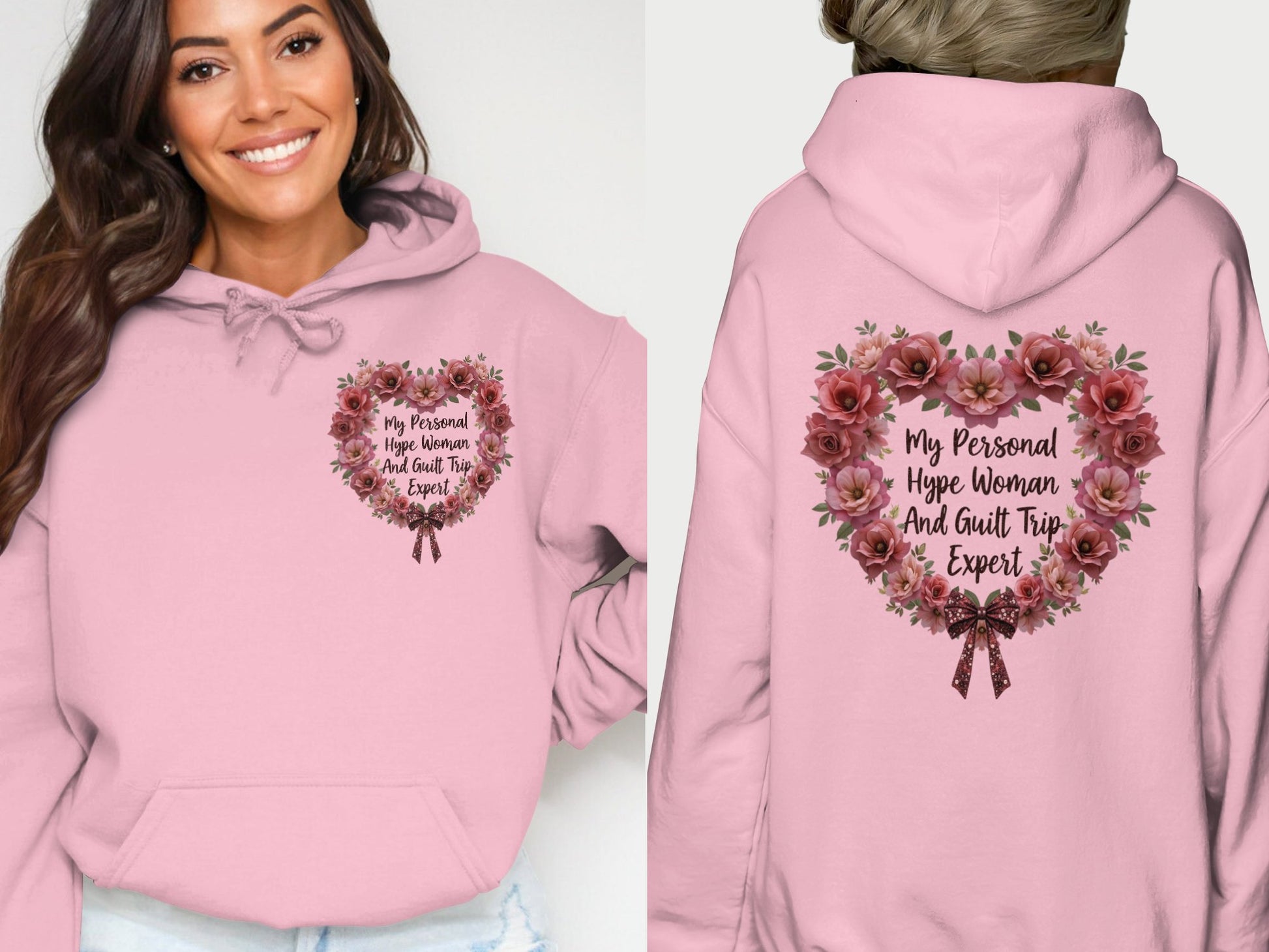 Personal Hype Woman And Guilt Trip Expert hoodie