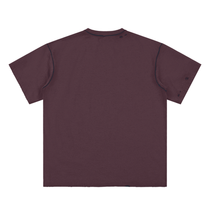 Pro Immigrant Resist Tee Hand-frayed Reversible T-shirt