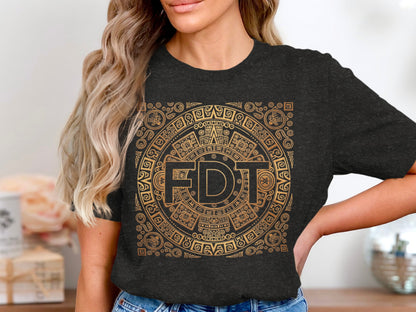 Ancient Aztec Design FDJ T-Shirt product type