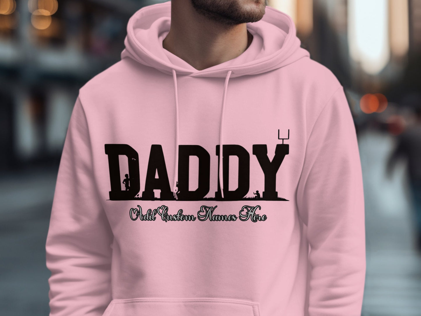 Daddy Child Custom Names Hoodie product
