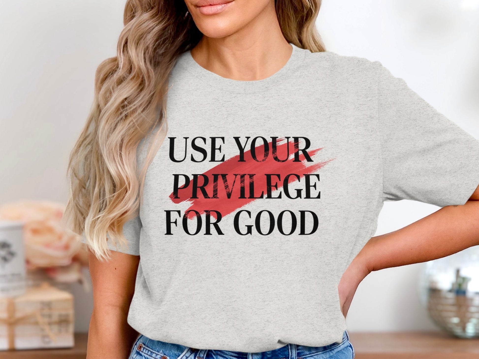 Use Your Privilege for Good Graphic Tee product