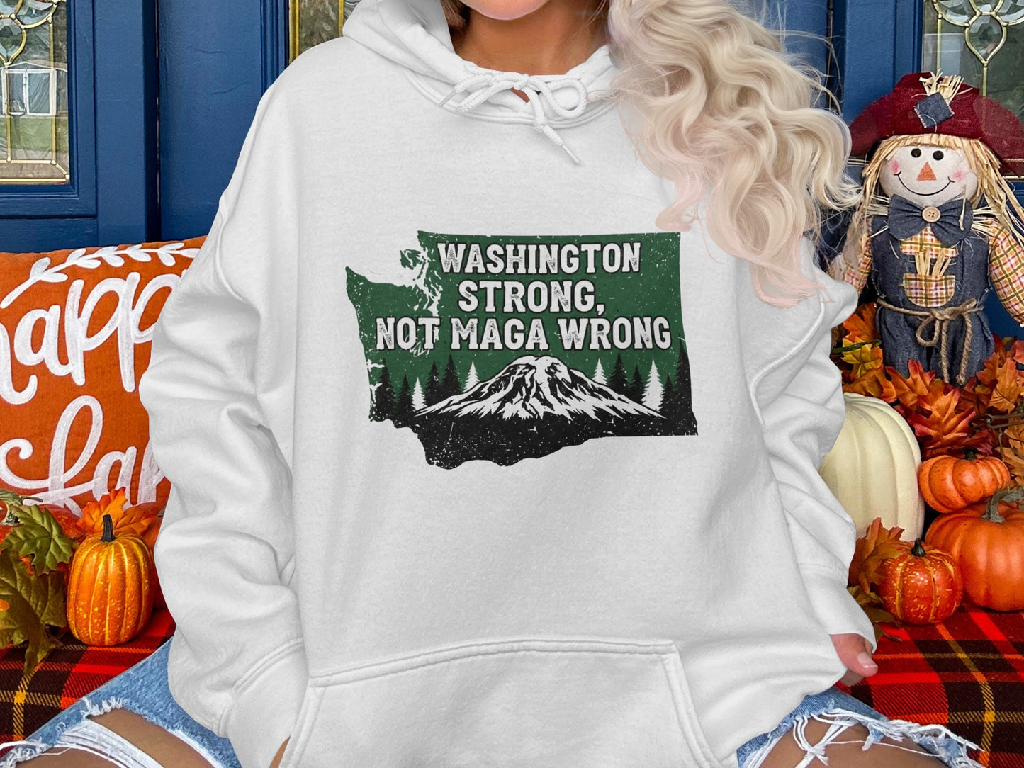 Washington State Strong Hoodie Sweatshirt product