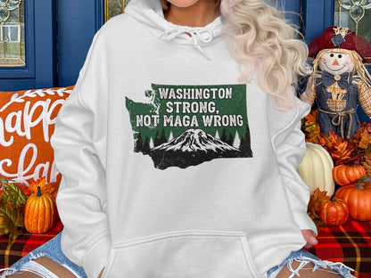 Washington State Strong Hoodie Sweatshirt product