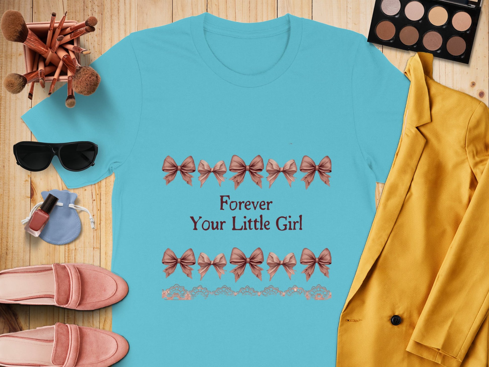 Forever Your Little Girl Decorative T-shirt product