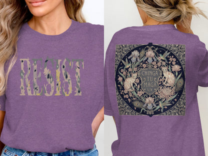 RESIST Chinga Tu Maga UVR Design Shirt