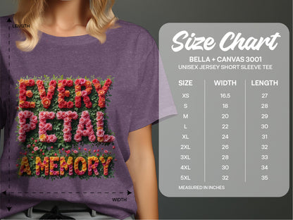 Every Petal A Memory Unisex Short Sleeve Tee product