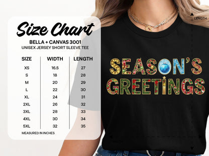Season's Greetings Unisex Jersey Short Sleeve Tee