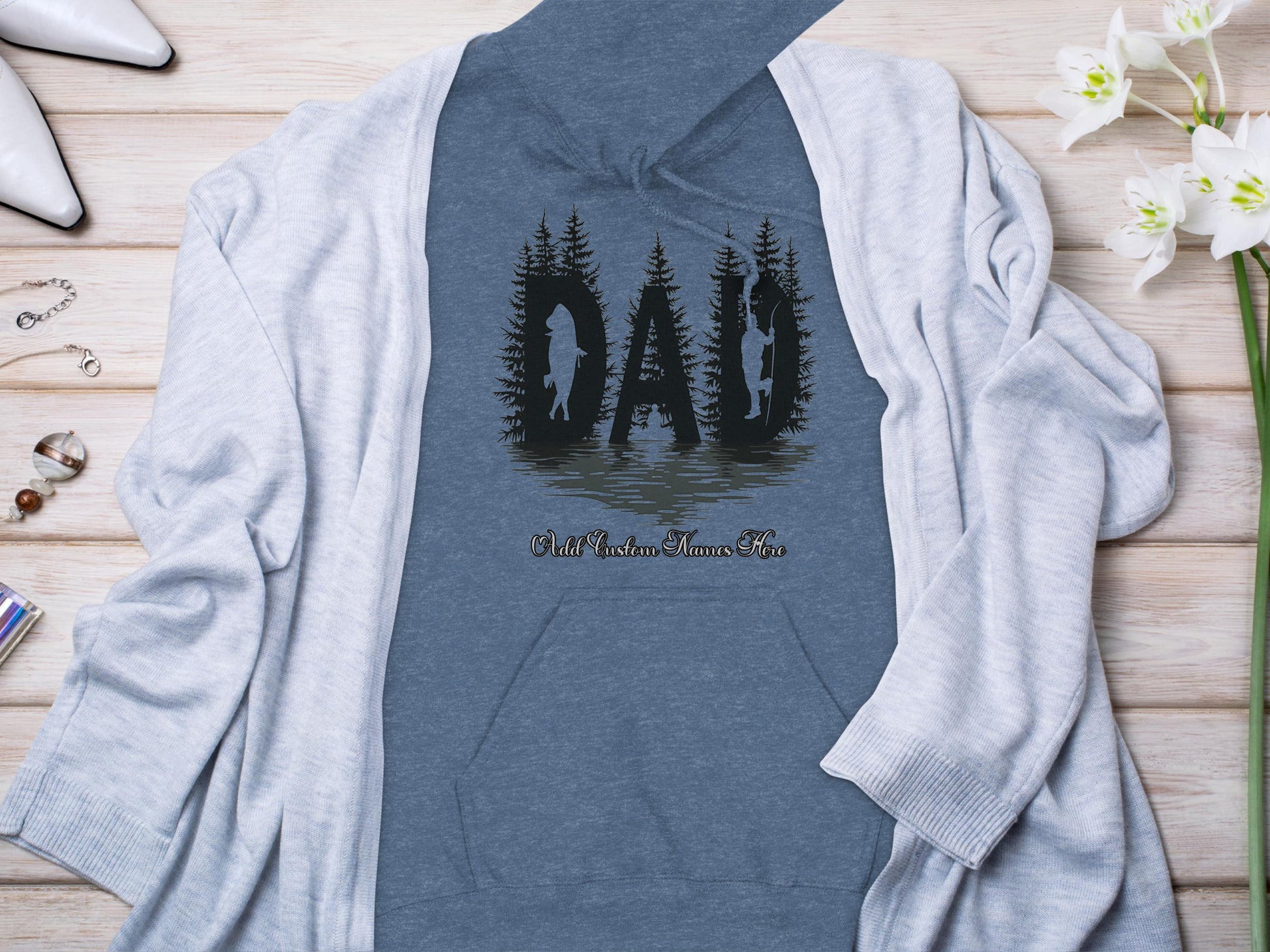 Wild Nature Scene Hoodie Outdoor Apparel product type