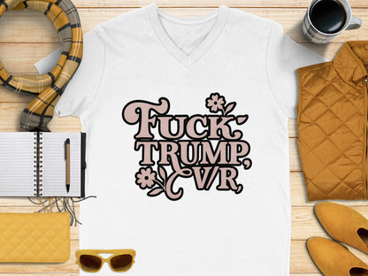 Fuck Trump VR Graphic Novelty T-Shirt